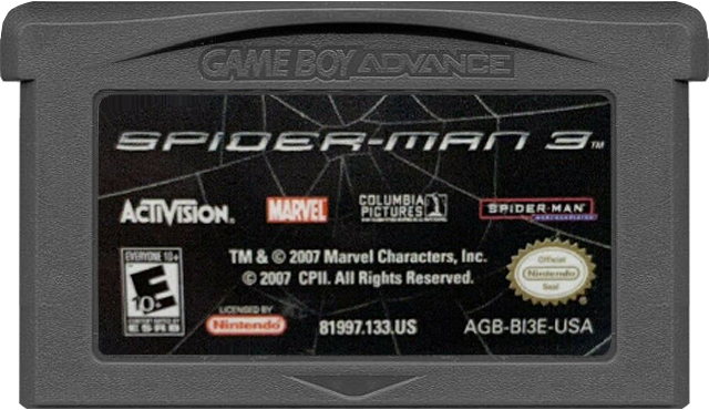 Spiderman 3 - GAMEBOY ADVANCE