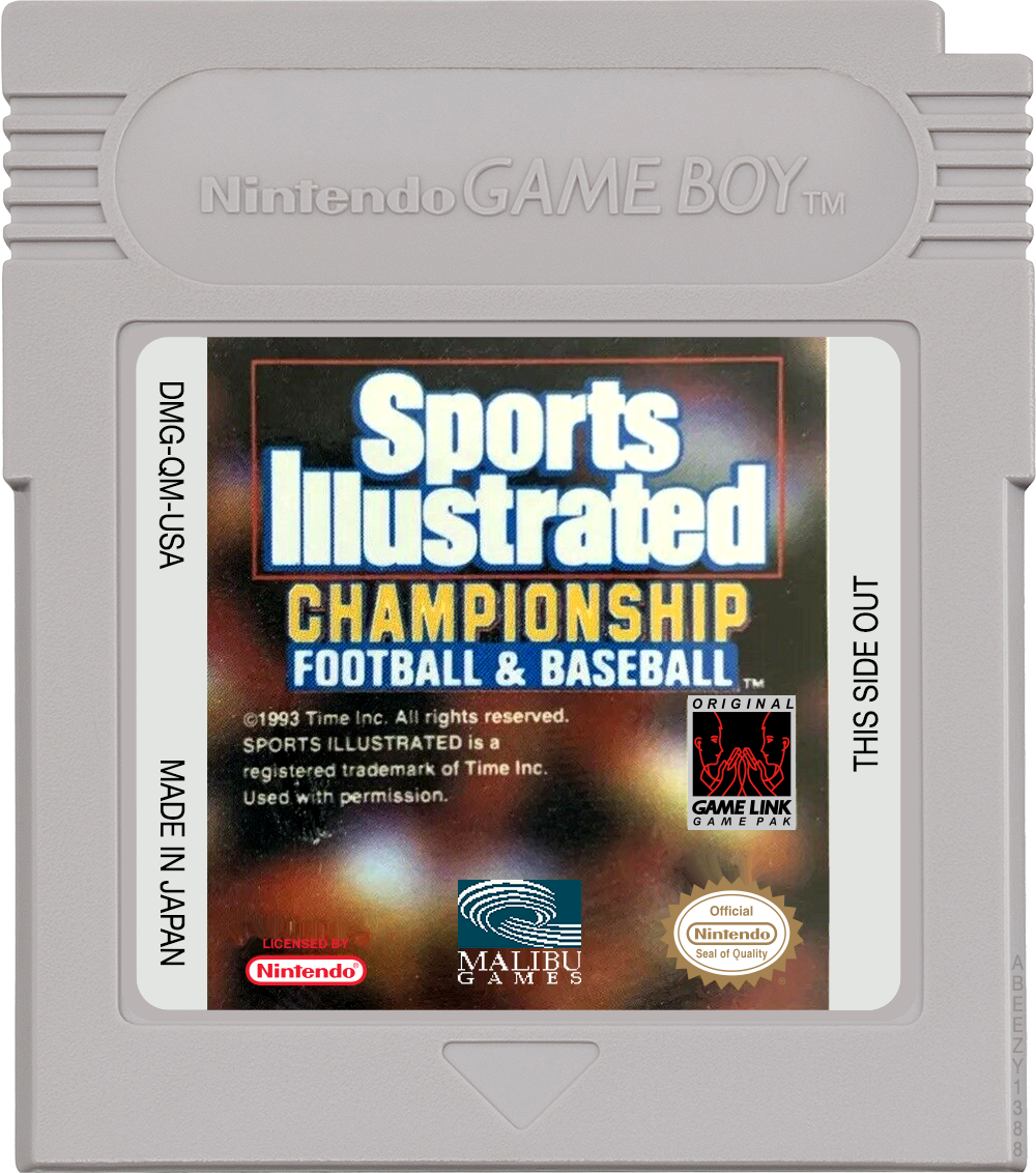Gameboy Color Baseball SPORTS ILLUSTRATED CHAMPIONSHIP - GAMEBOY COLOR – The Exchange Stores