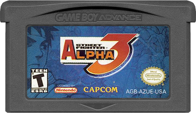 Street Fighter Alpha 3 - GAMEBOY ADVANCE