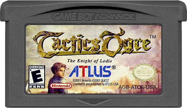 Tactics Ogre The Knight of Lodis - GAMEBOY ADVANCE