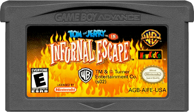 Tom and Jerry Infurnal Escape - GAMEBOY ADVANCE