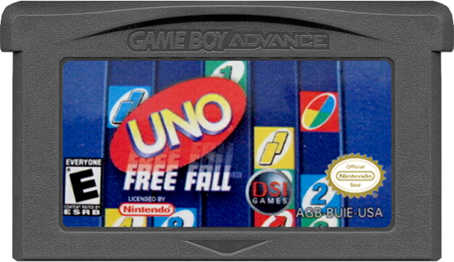 Uno Free Fall - GAMEBOY ADVANCE