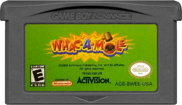 Whac-A-Mole - GAMEBOY ADVANCE