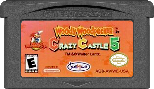 Woody Woodpecker in Crazy Castle 5 - GAMEBOY ADVANCE