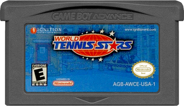 World Tennis Stars - GAMEBOY ADVANCE