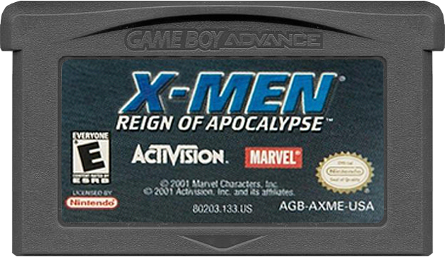 X-MEN REIGN OF APOCALYPSE - GAMEBOY ADVANCE