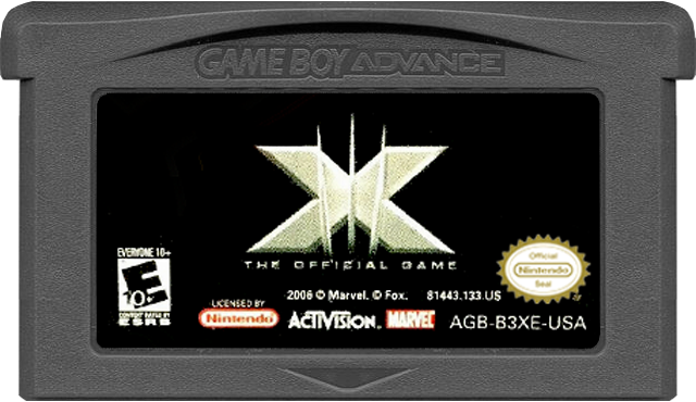 X Men The Official Game - GAMEBOY ADVANCE