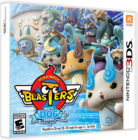 YO-KAI WATCH BLASTERS WHITE DOG SQUAD - NINTENDO 3DS