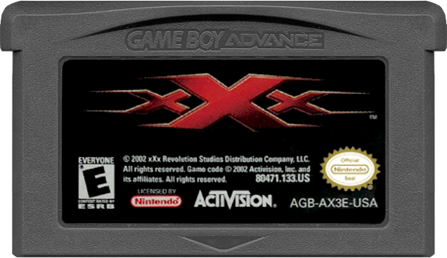 XXX A New Breed of Secret Agent - GAMEBOY ADVANCE